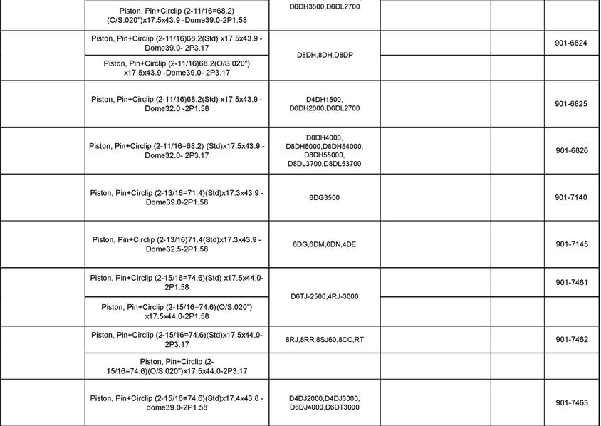Copeland - Piston and Pin